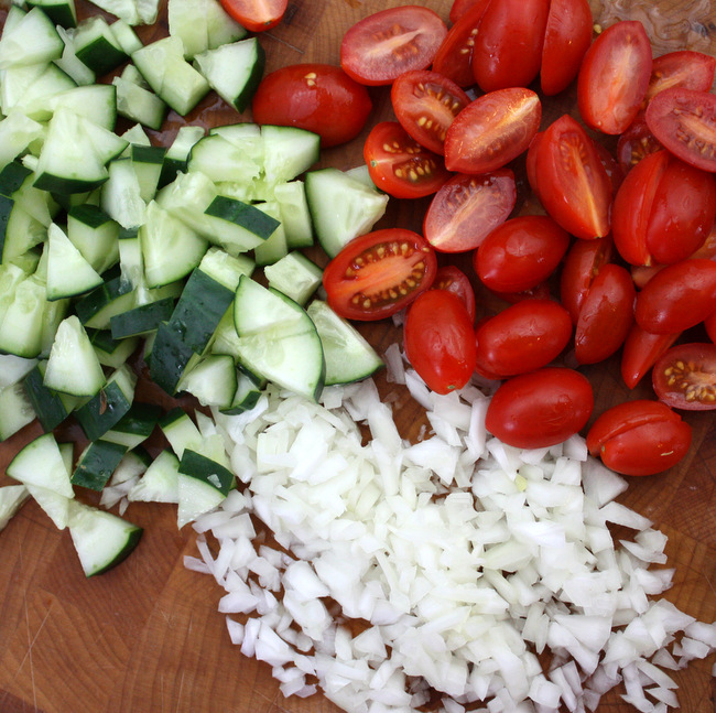 mediterranean orzo salad