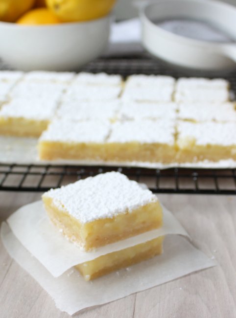 tangy lemon bars