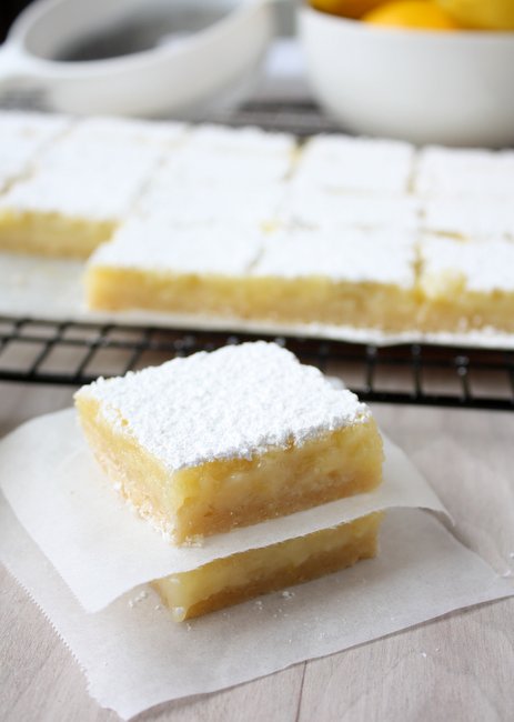 tangy lemon bars