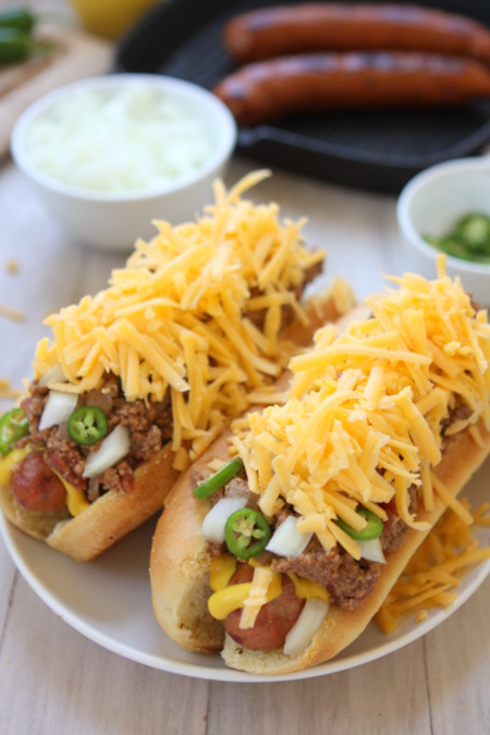 Ultimate Chili Dogs