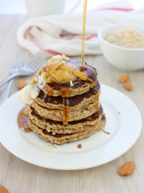 Banana Almond Meal Pancakes (Gluten Free)