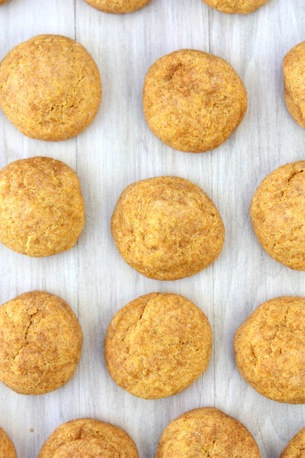 Brown Butter Pumpkin Snickerdoodles