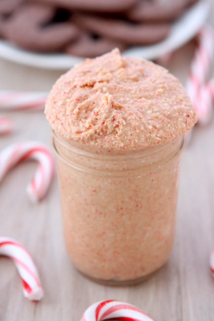 White Chocolate Candy Cane Cashew Butter