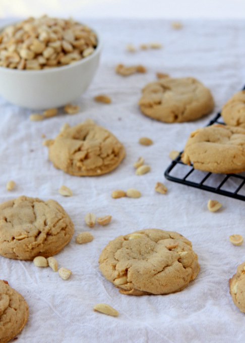 Peanut Peanut Butter Cookies | thekitchenpaper.com