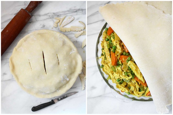 Chicken Curry Pot Pie | thekitchenpaper.com