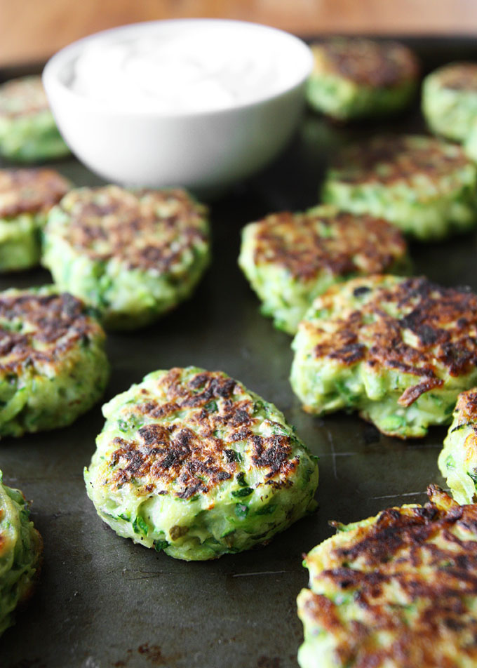 Jalapeño Zucchini Fritters | thekitchenpaper.com