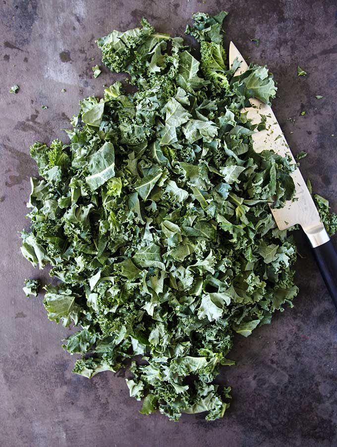 Everyday Garlicky Kale Recipe | thekitchenpaper.com