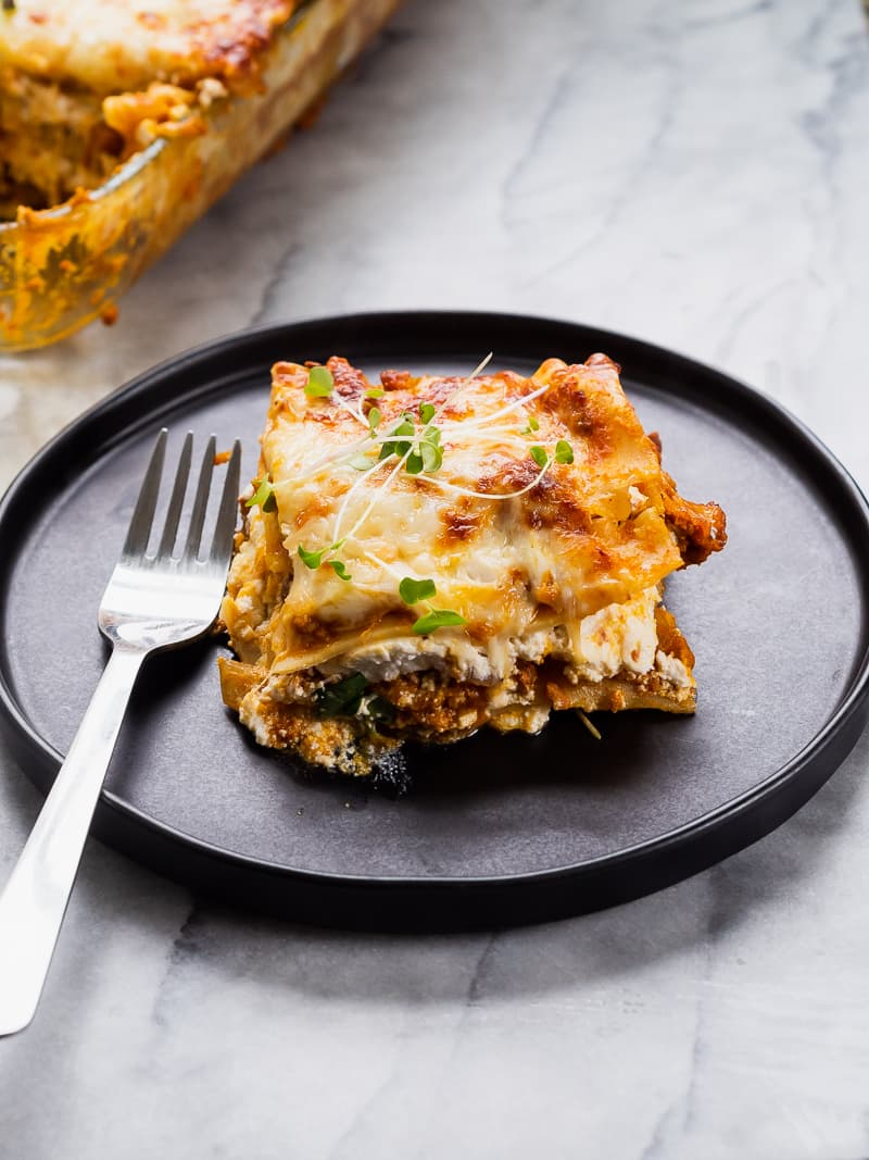 Pumpkin Chorizo Lasagna | The Kitchen Paper