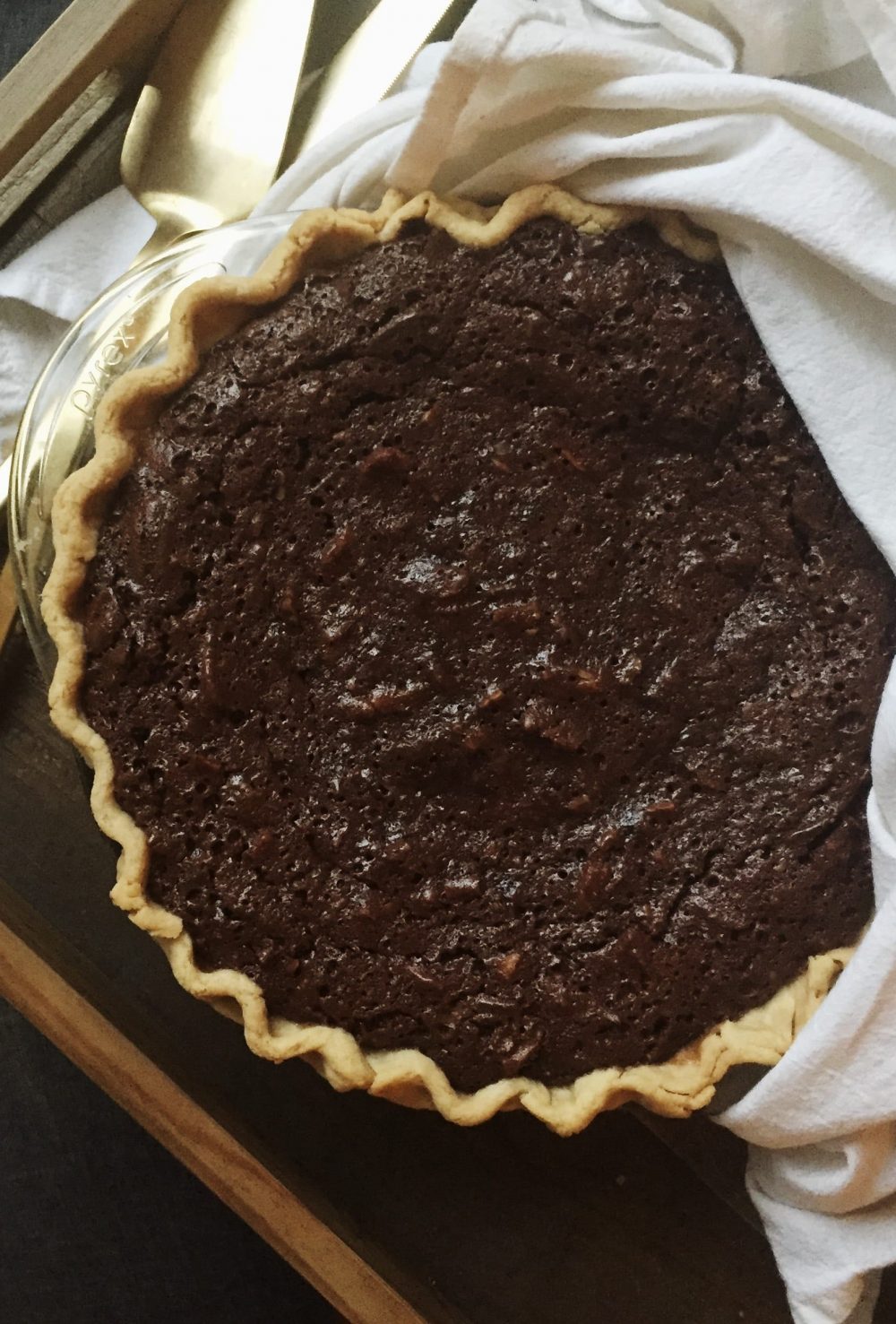 chocolate pecan pie