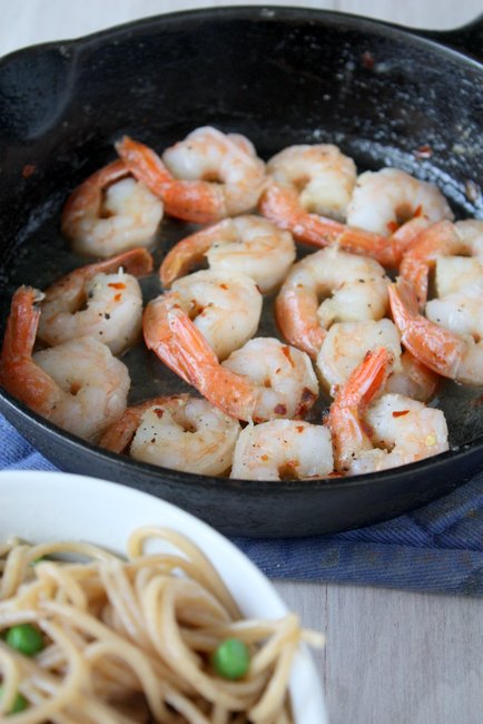 easy shrimp pasta