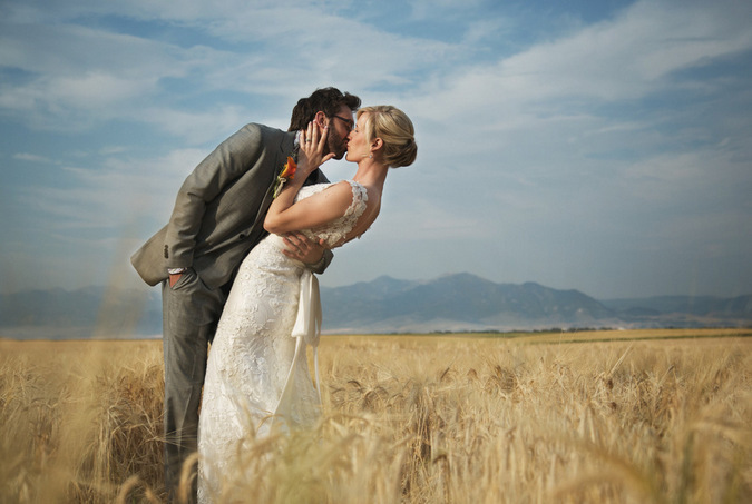Derek + Mary, Montana Wedding from Kacie Q Photography