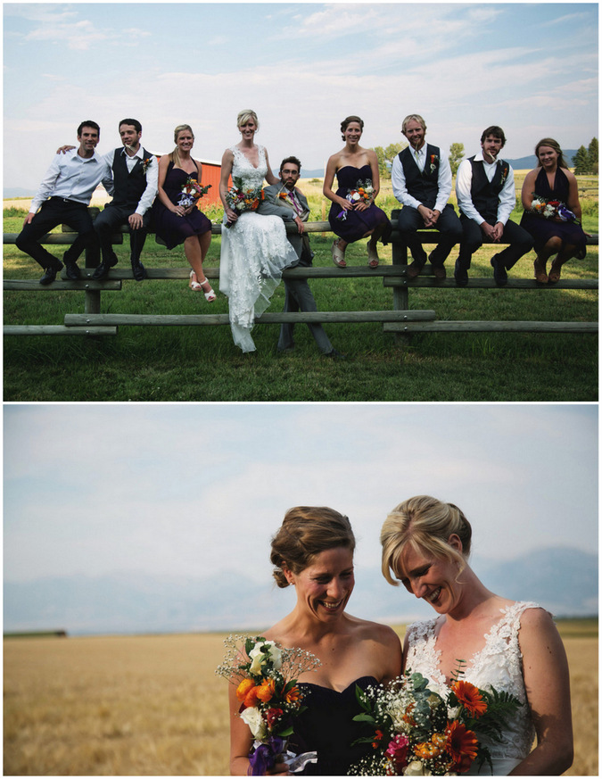 Derek + Mary, Montana Wedding from Kacie Q Photography