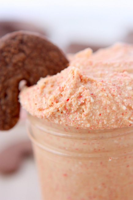 White Chocolate Candy Cane Cashew Butter