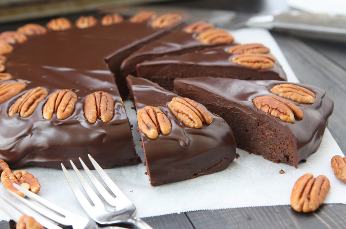 Chocolate Pecan Torte Gluten Free Recipe - 