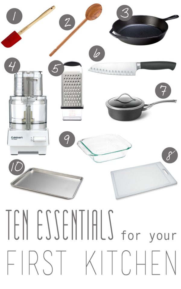 Ten Essentials for Your First Kitchen Recipe