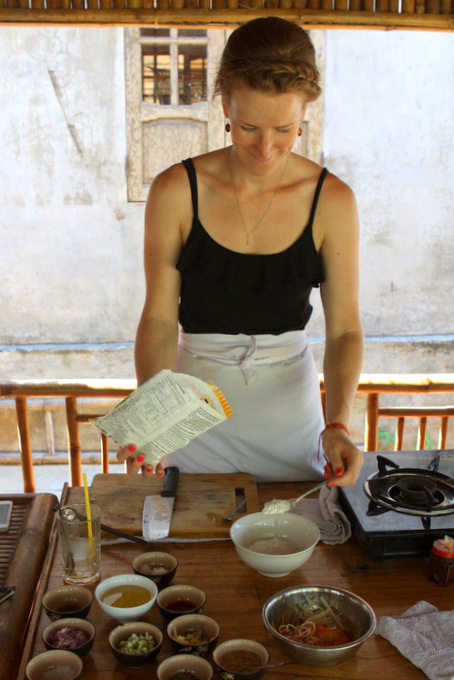 Vietnam: Baby Mustard Cooking Class {Hoi An} | thekitchenpaper.com