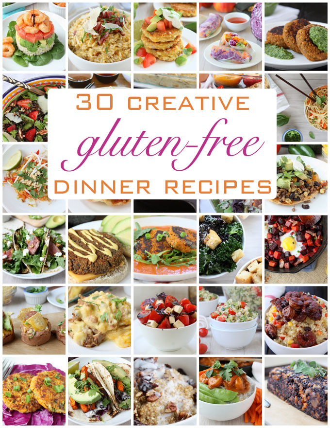 30 Creative Gluten-Free Dinner Recipes | thekitchenpaper.com