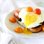 Fried Egg on Toast with Smoked Paprika and Maple Chard | thekitchenpaper.com