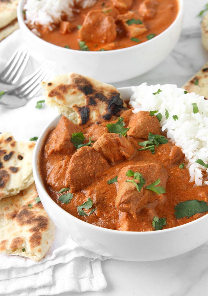 Healthy Slow Cooker Indian Butter Chicken Recipe