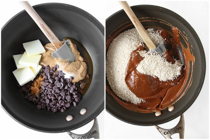 Salted Chocolate Oat Fudge | thekitchenpaper.com