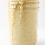 Apple Peanut Butter Smoothie | thekitchenpaper.com
