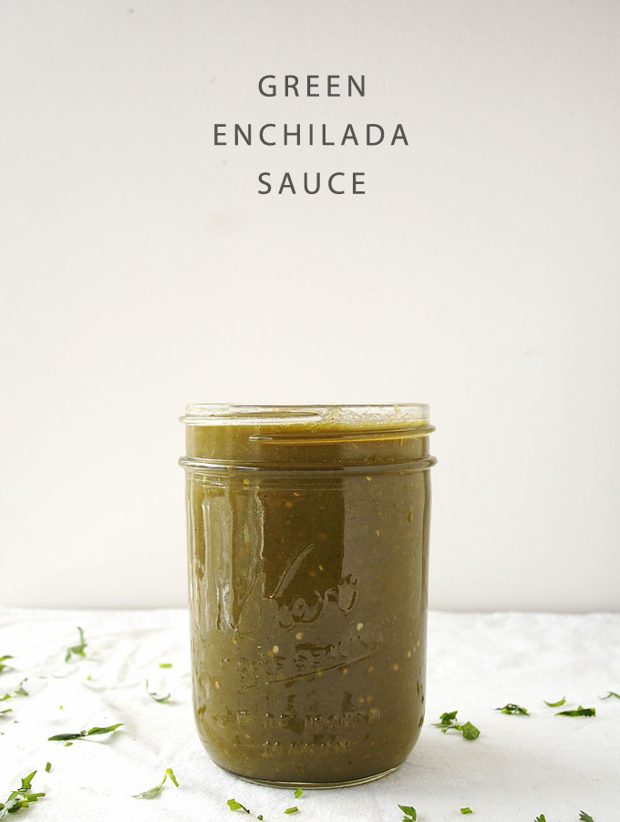 Green Enchilada Sauce | thekitchenpaper.com