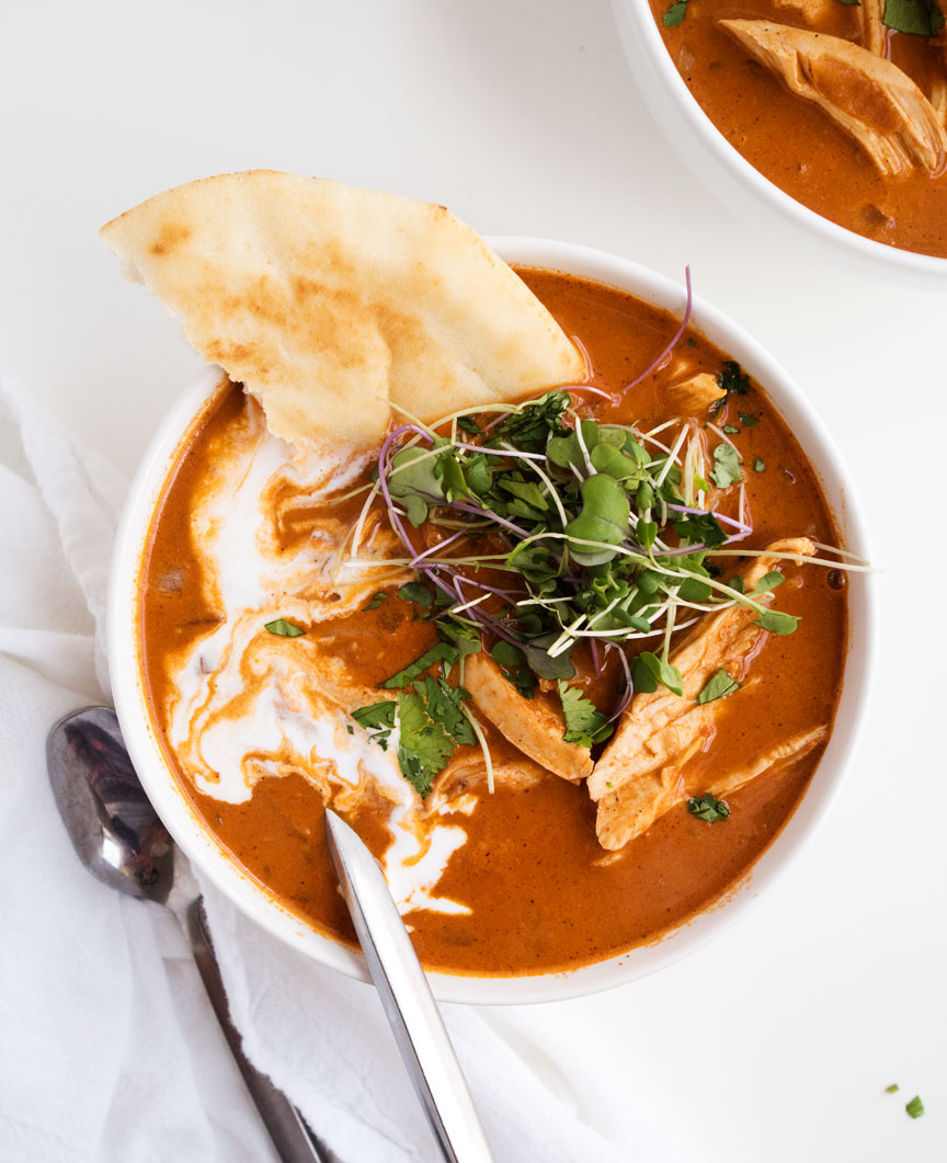 Butter Chicken Soup | The Kitchen Paper