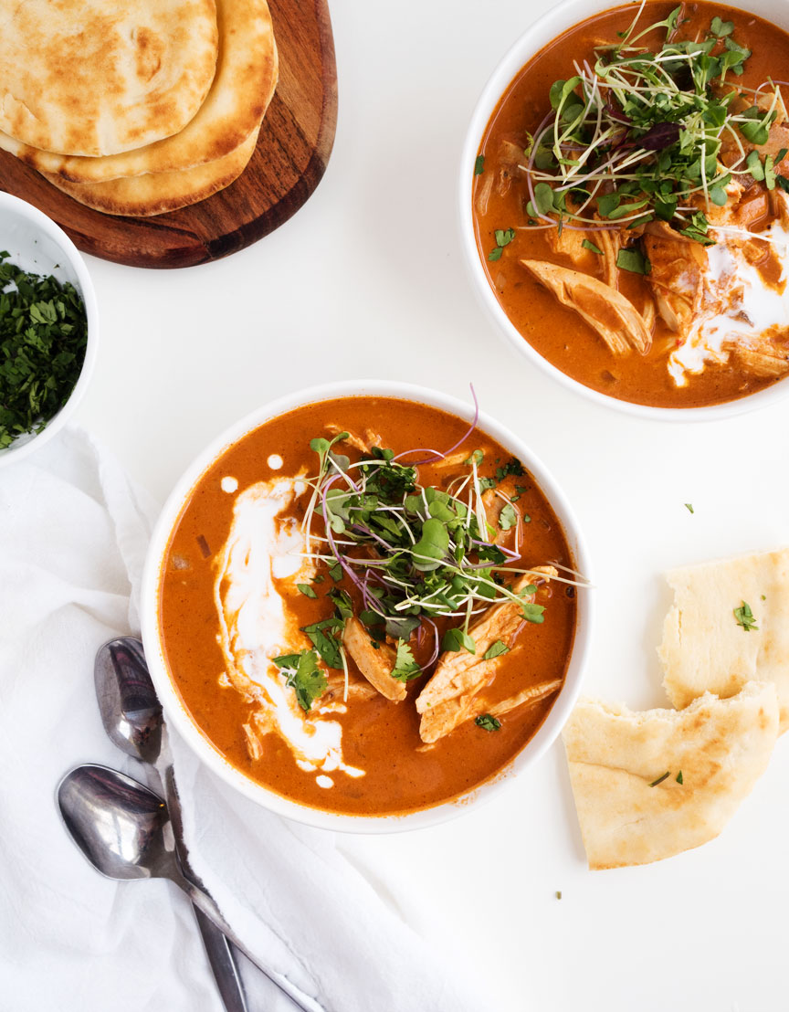 Butter Chicken Soup | The Kitchen Paper