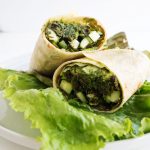 All Green Veggie Wrap | The Kitchen Paper