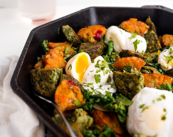 Root Vegetable and Greens Breakfast Hash | The Kitchen Paper