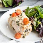 Kale Asiago Baked Chicken | The Kitchen Paper