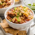 Slow Cooker Chipotle Pork Chili | The Kitchen Paper